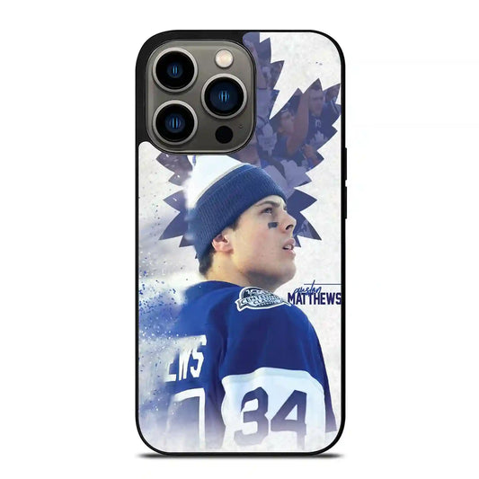 Auston Matthews Ice Hockey iPhone 13 Pro Case