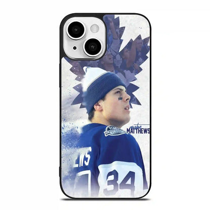 Auston Matthews Ice Hockey iPhone 13 Case