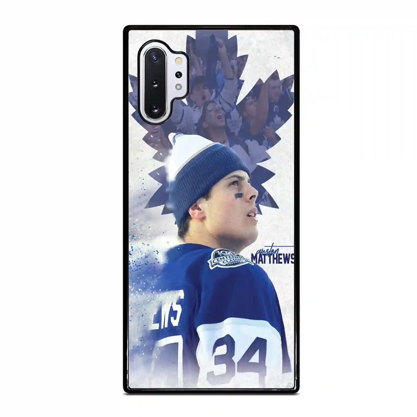 Auston Matthews Ice Hockey Samsung Galaxy Note 10 Pro 5G Case