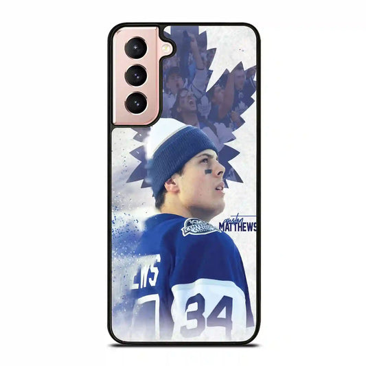 Auston Matthews Ice Hockey Samsung Galaxy S21 Case