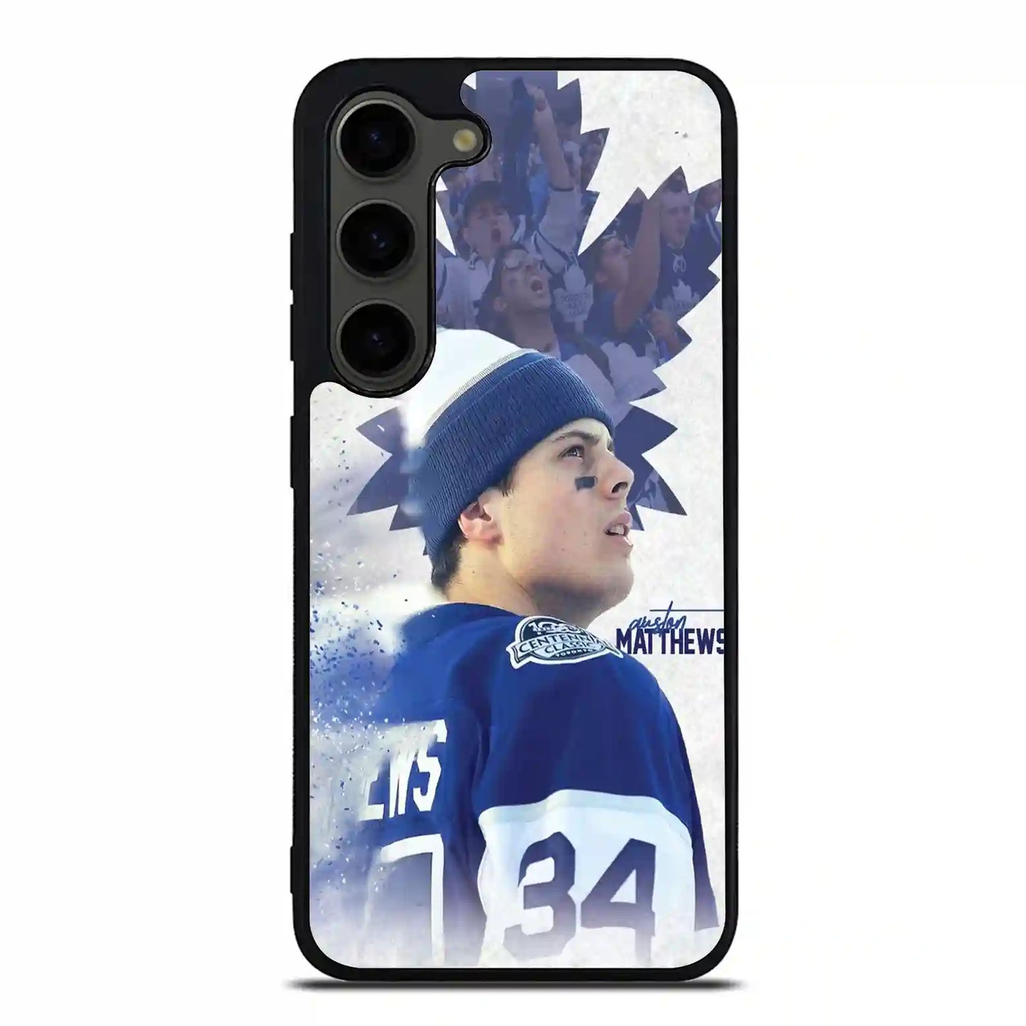 Auston Matthews Ice Hockey Samsung Galaxy S23 FE Case