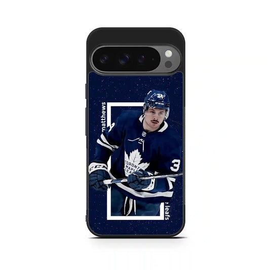 Auston Matthews Maple Leafs Google Pixel 9 Case