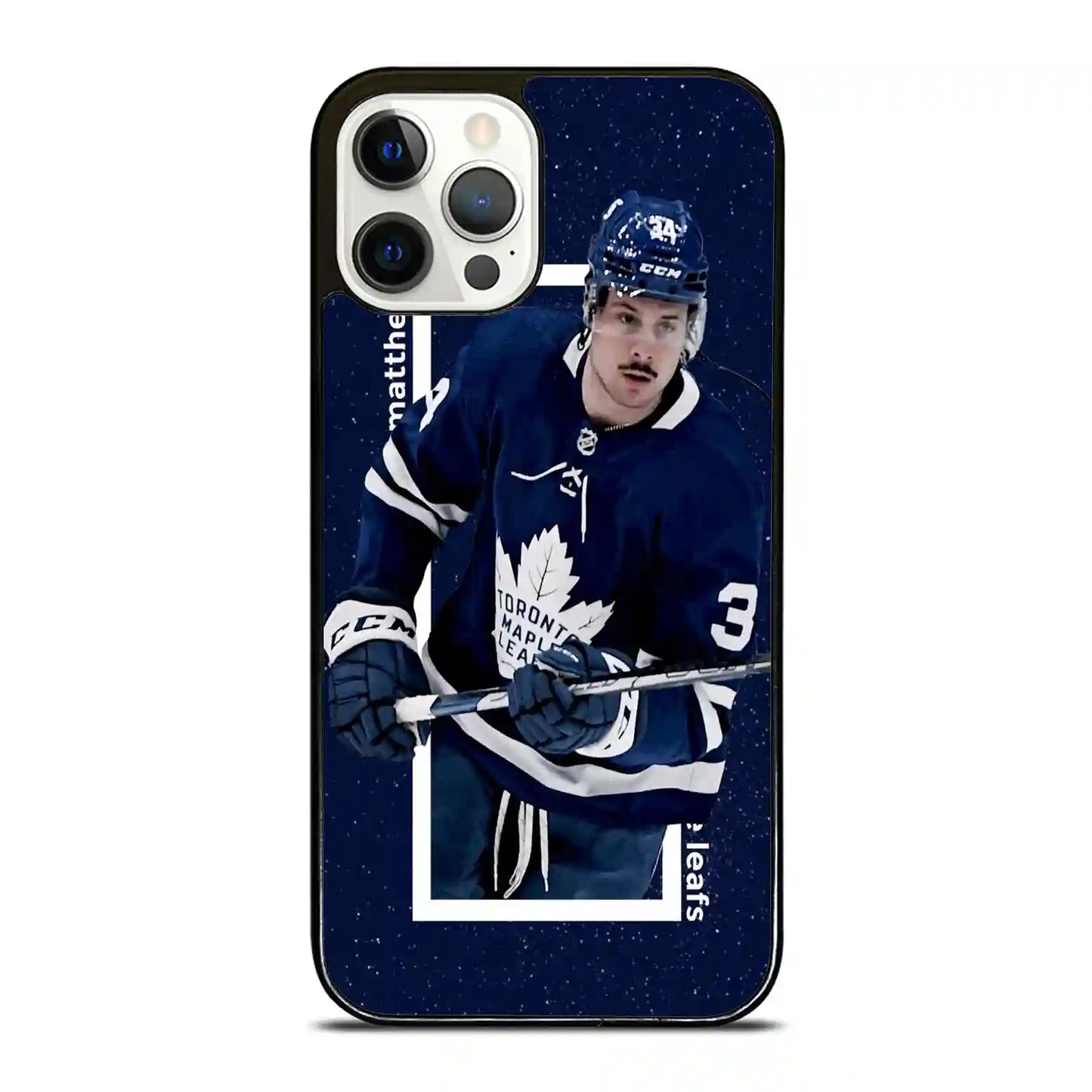 Auston Matthews Maple Leafs iPhone 12 Pro Case