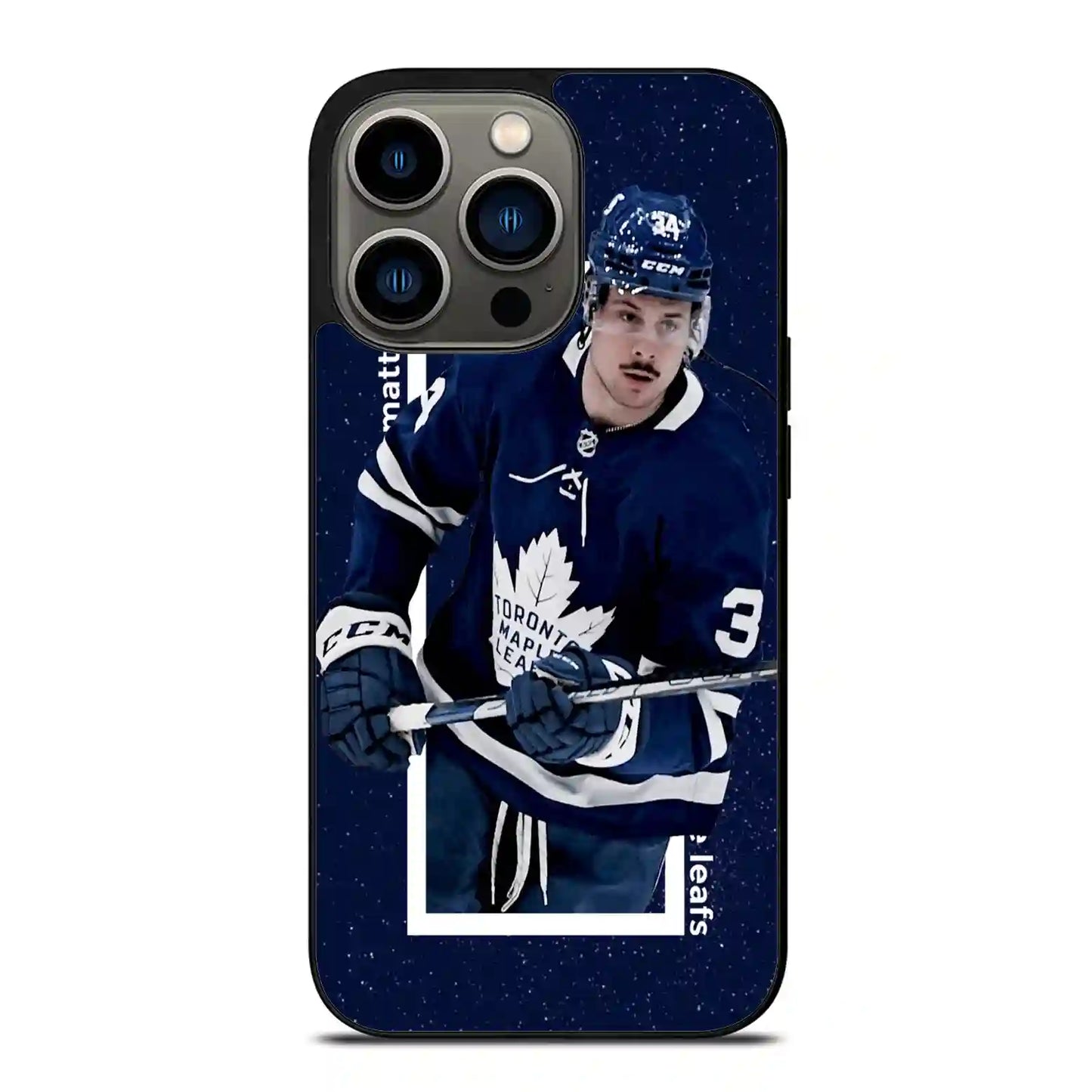 Auston Matthews Maple Leafs iPhone 13 Pro Case