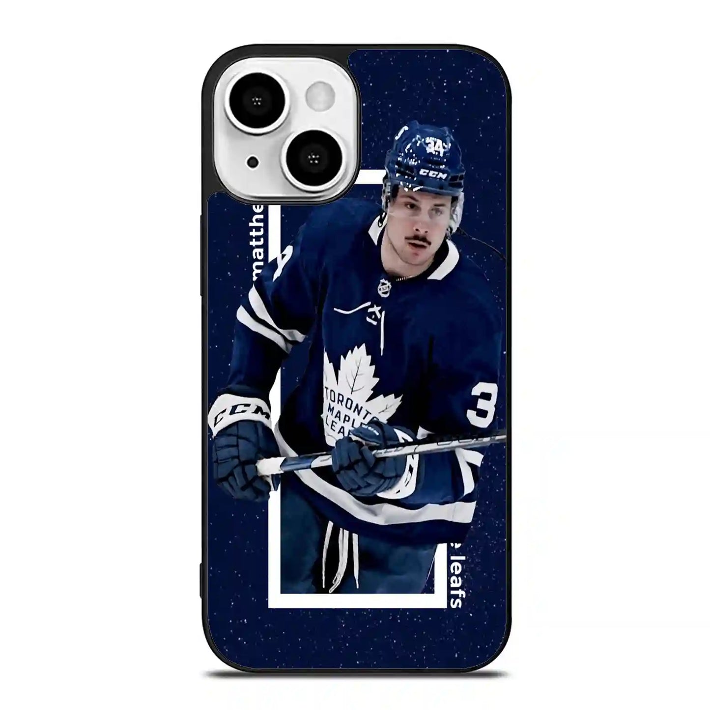 Auston Matthews Maple Leafs iPhone 13 Case