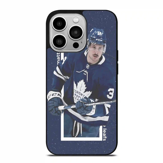 Auston Matthews Maple Leafs iPhone 14 Pro Case