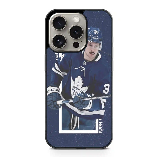 Auston Matthews Maple Leafs iPhone 15 Pro Max Case