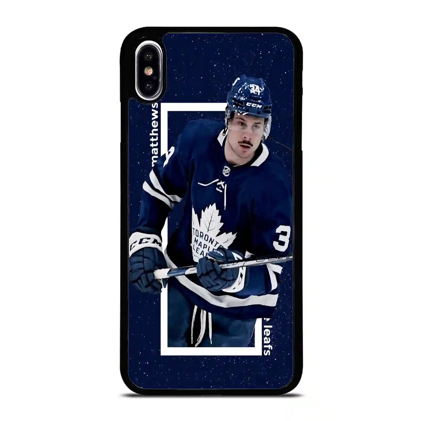 Auston Matthews Maple Leafs iPhone XS Max Case