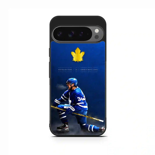 Auston Matthews Nhl Ice Hockey Google Pixel 9 Case