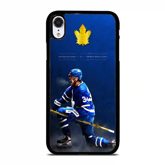 Auston Matthews Nhl Ice Hockey iPhone XR Case