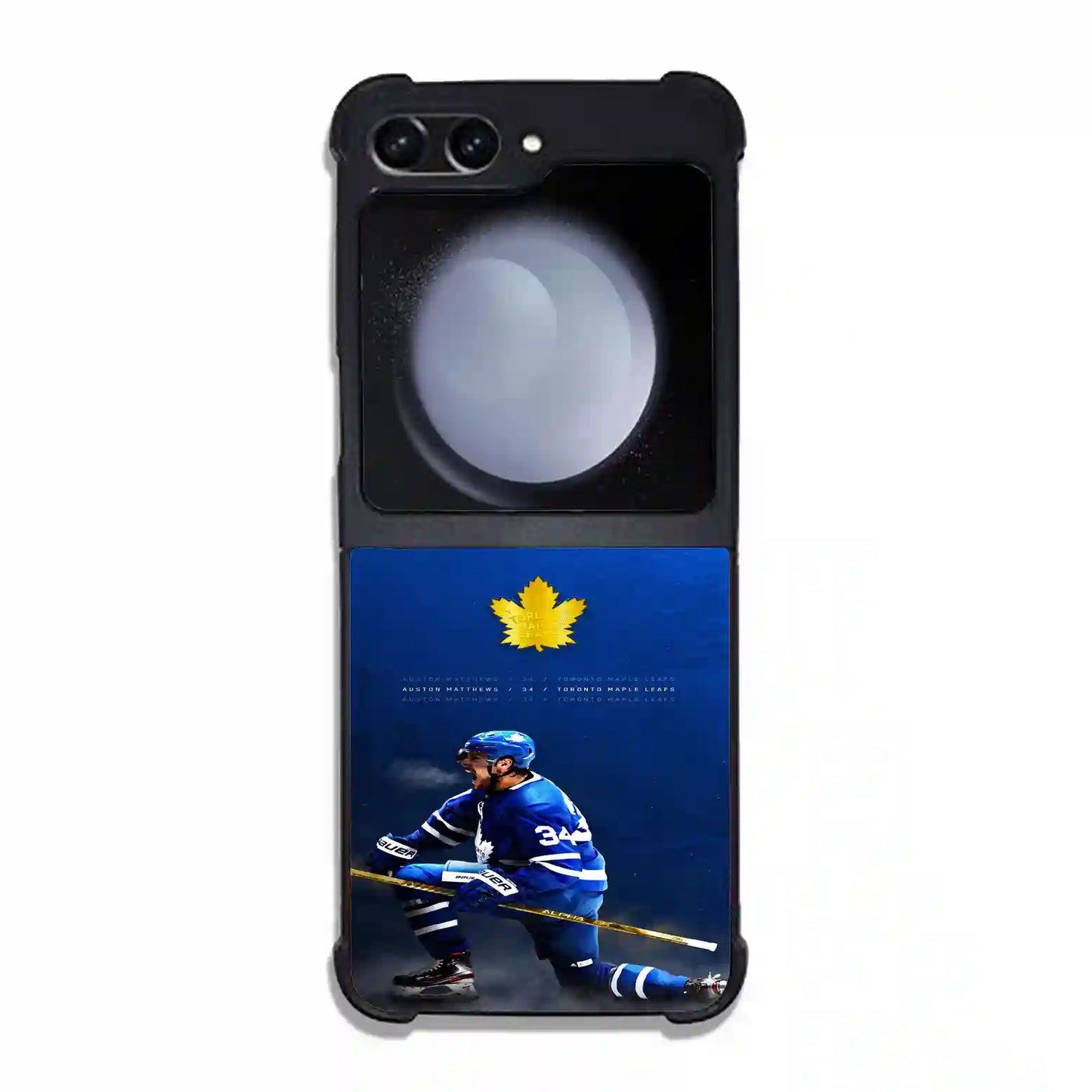 Auston Matthews Nhl Ice Hockey Samsung Z6 Flip Case