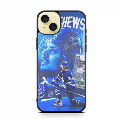 Auston Matthews Papi iPhone 15 Plus Case