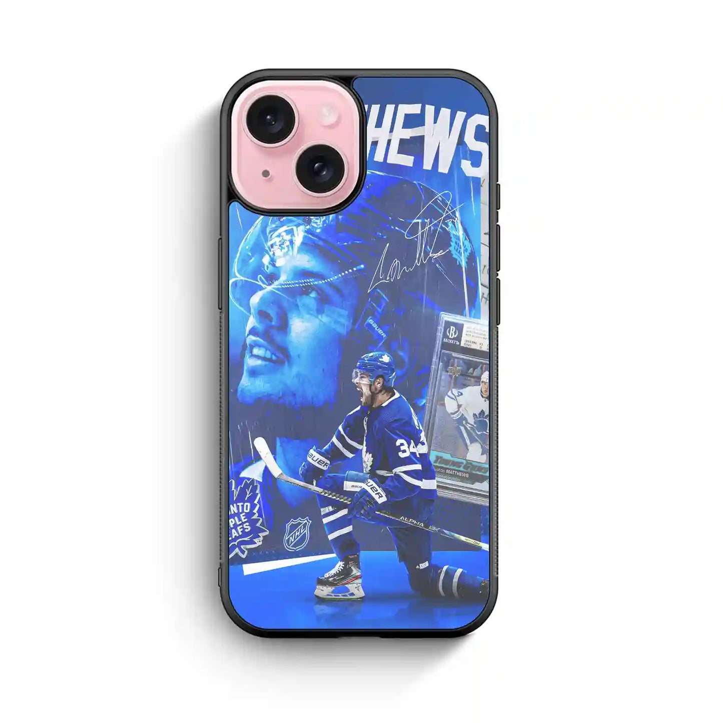 Auston Matthews Papi iPhone 15 Case