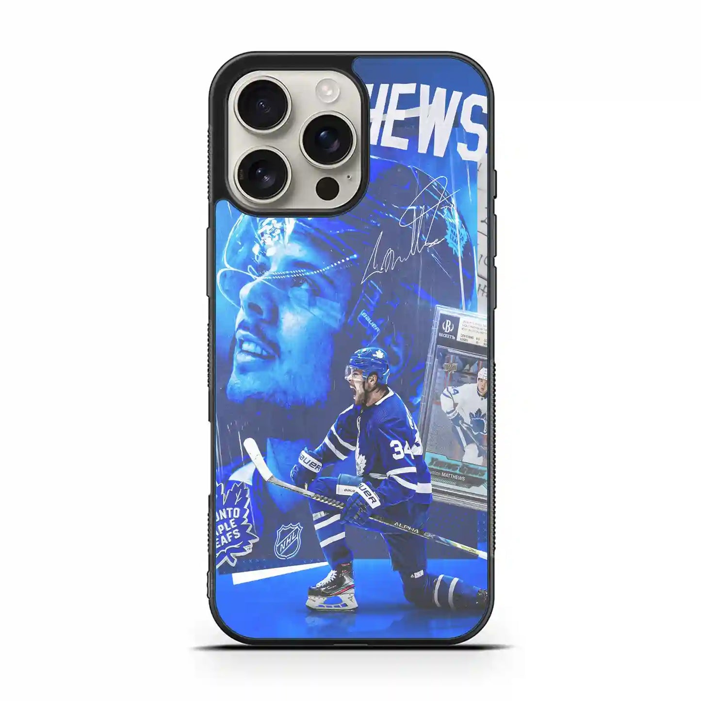 Auston Matthews Papi iPhone 16 Pro Case