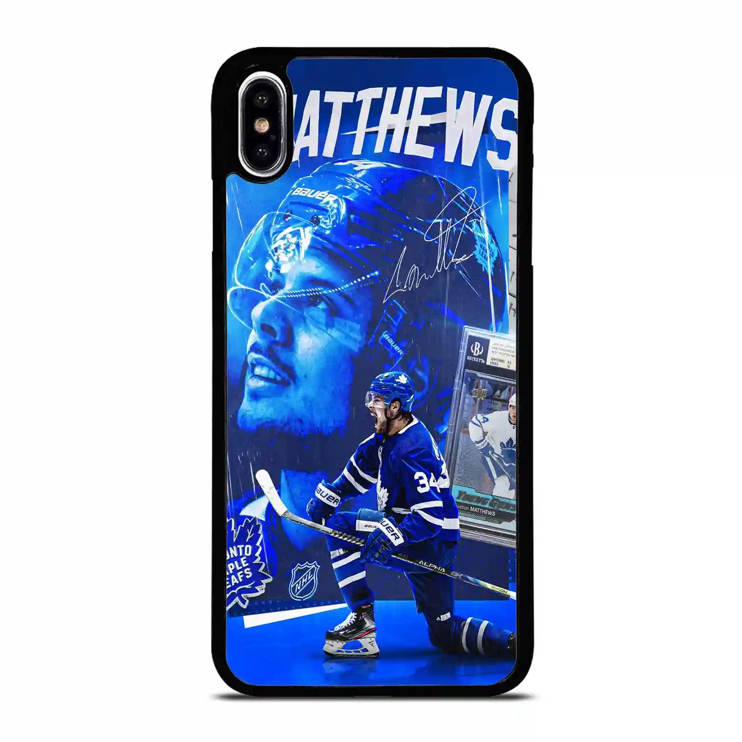 Auston Matthews Papi iPhone XS Max Case