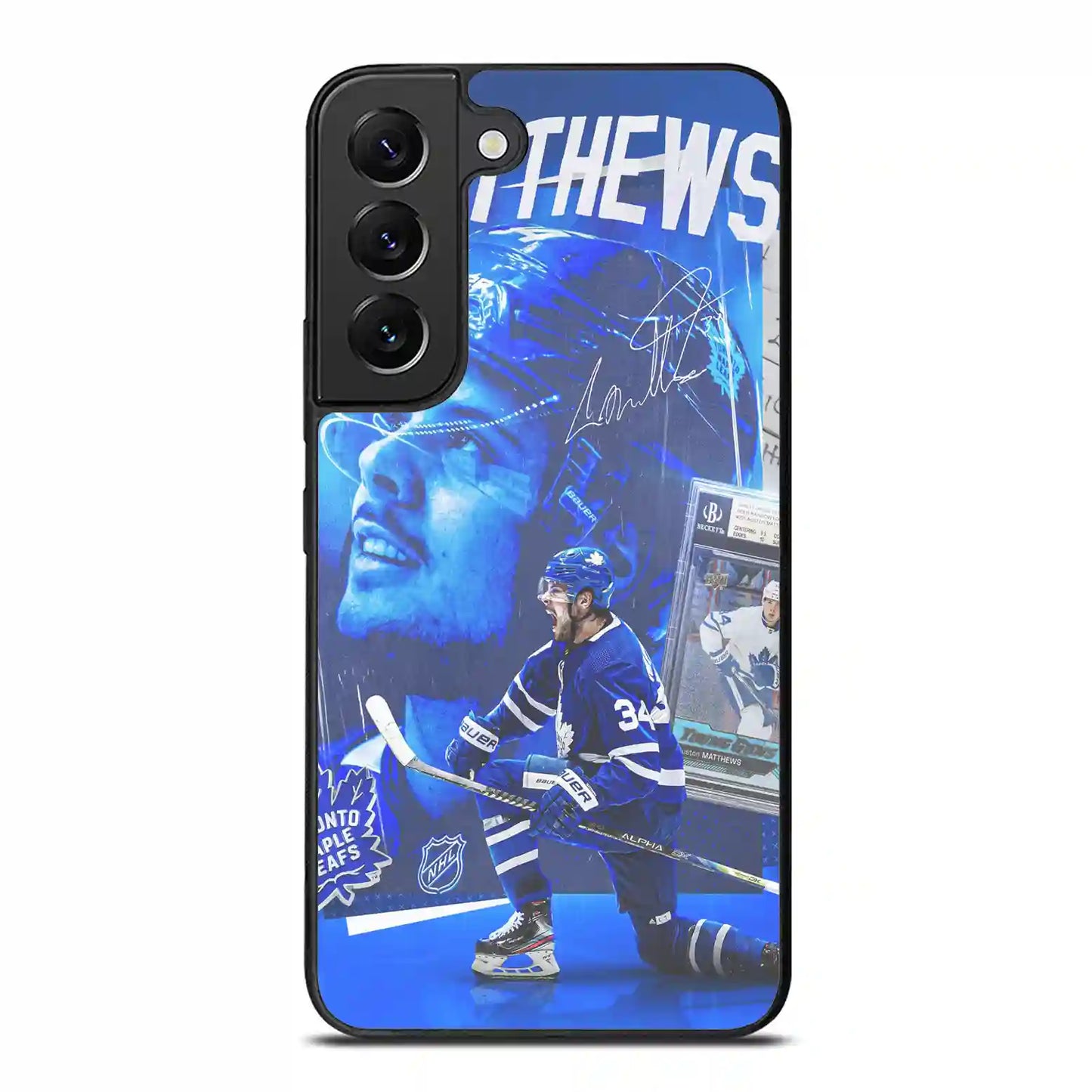 Auston Matthews Papi Samsung Galaxy S22 Plus Case