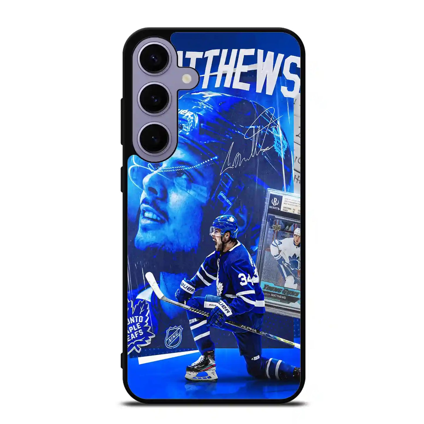 Auston Matthews Papi Samsung Galaxy S24 Plus Case