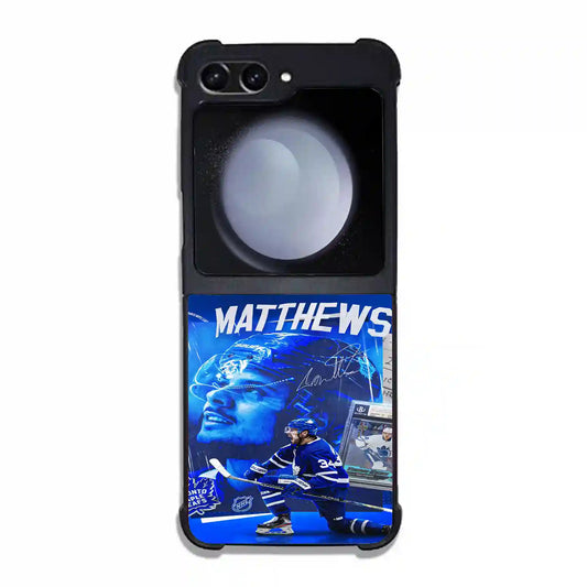 Auston Matthews Papi Samsung Z6 Flip Case