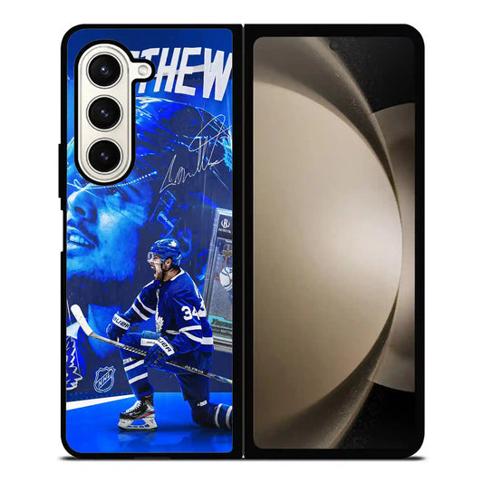 Auston Matthews Papi Samsung Z6 Fold Case