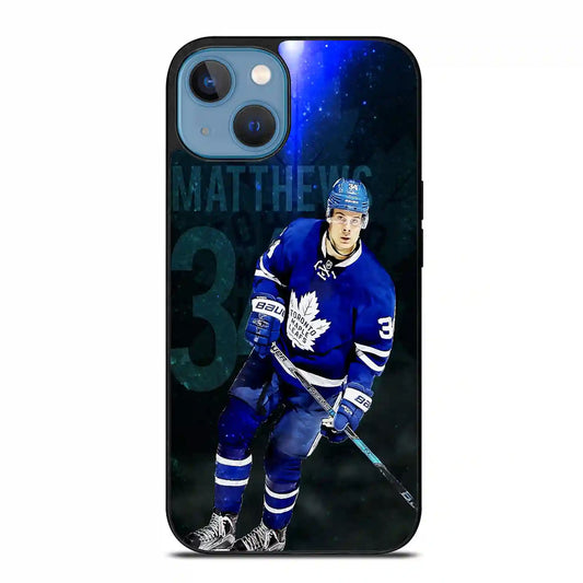 Auston Matthews Space iPhone 14 Case