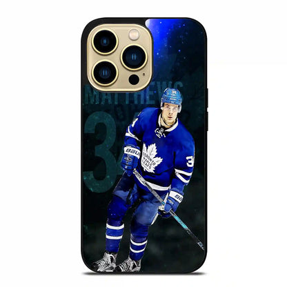 Auston Matthews Space iPhone 14 Pro Max Case