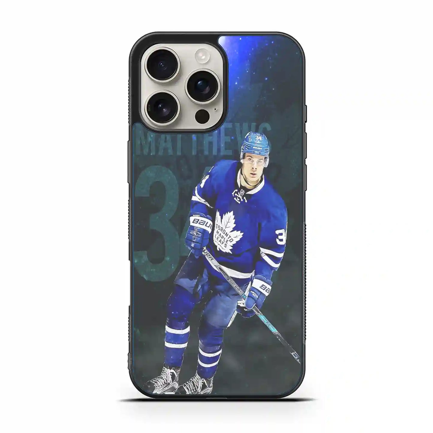 Auston Matthews Space iPhone 16 Pro Case