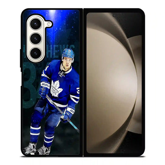 Auston Matthews Space Samsung Z5 Fold Case