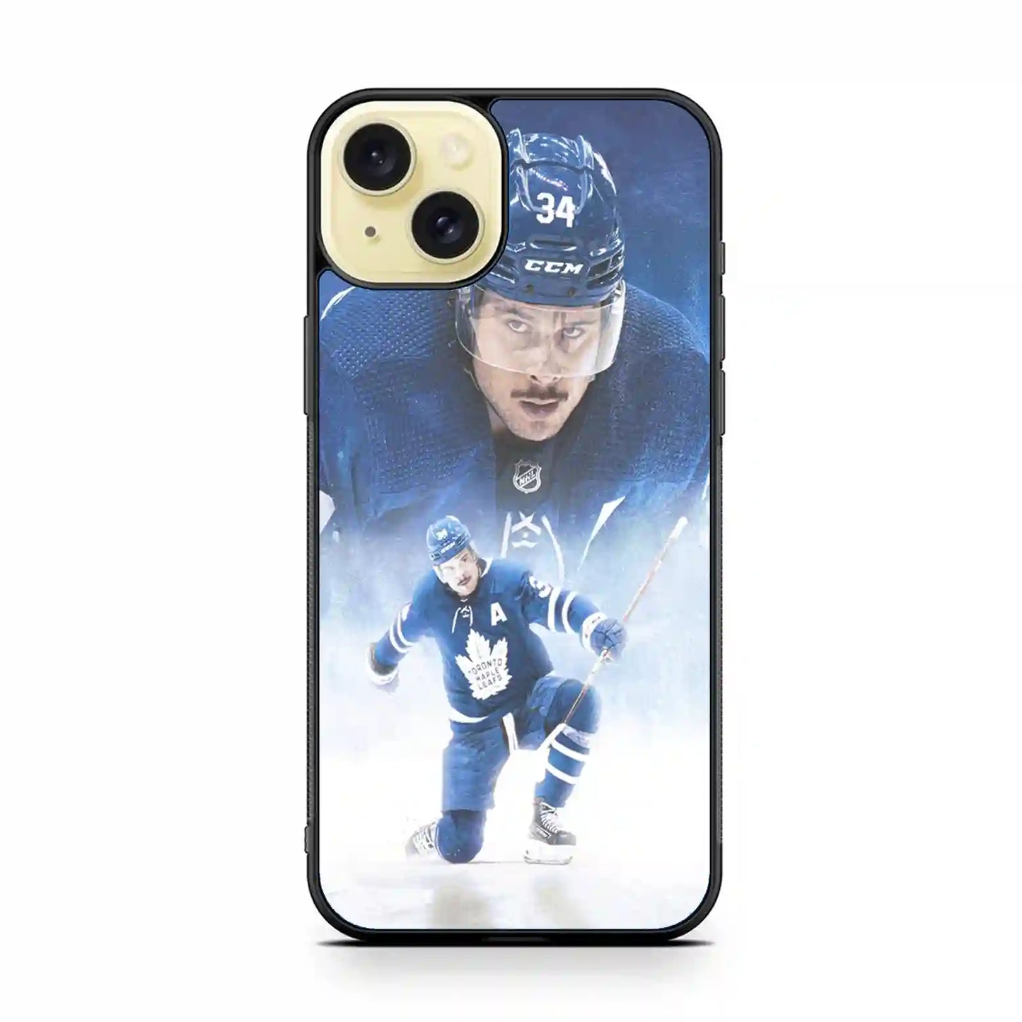 Auston Matthews Toronto iPhone 15 Plus Case