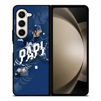 Auston Matthews Toronto Maple Samsung Z6 Fold Case