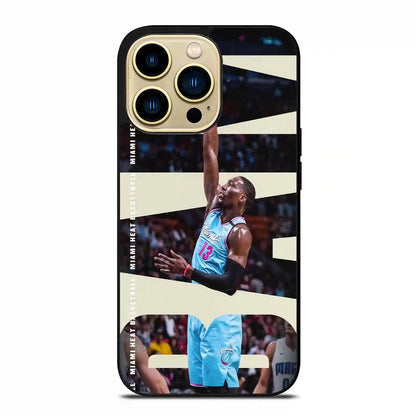 Bam Adebayo Basketball iPhone 14 Pro Max Case