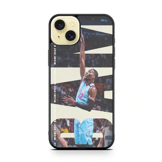 Bam Adebayo Basketball iPhone 15 Plus Case