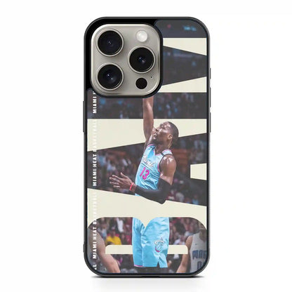 Bam Adebayo Basketball iPhone 15 Pro Max Case