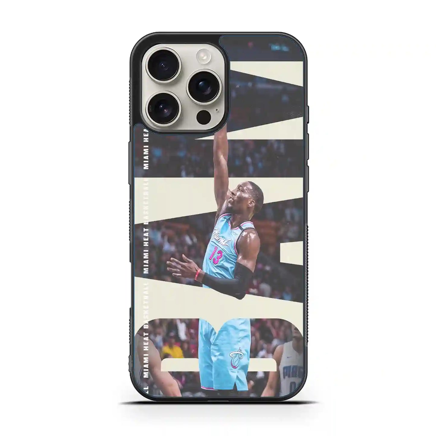 Bam Adebayo Basketball iPhone 16 Pro Case