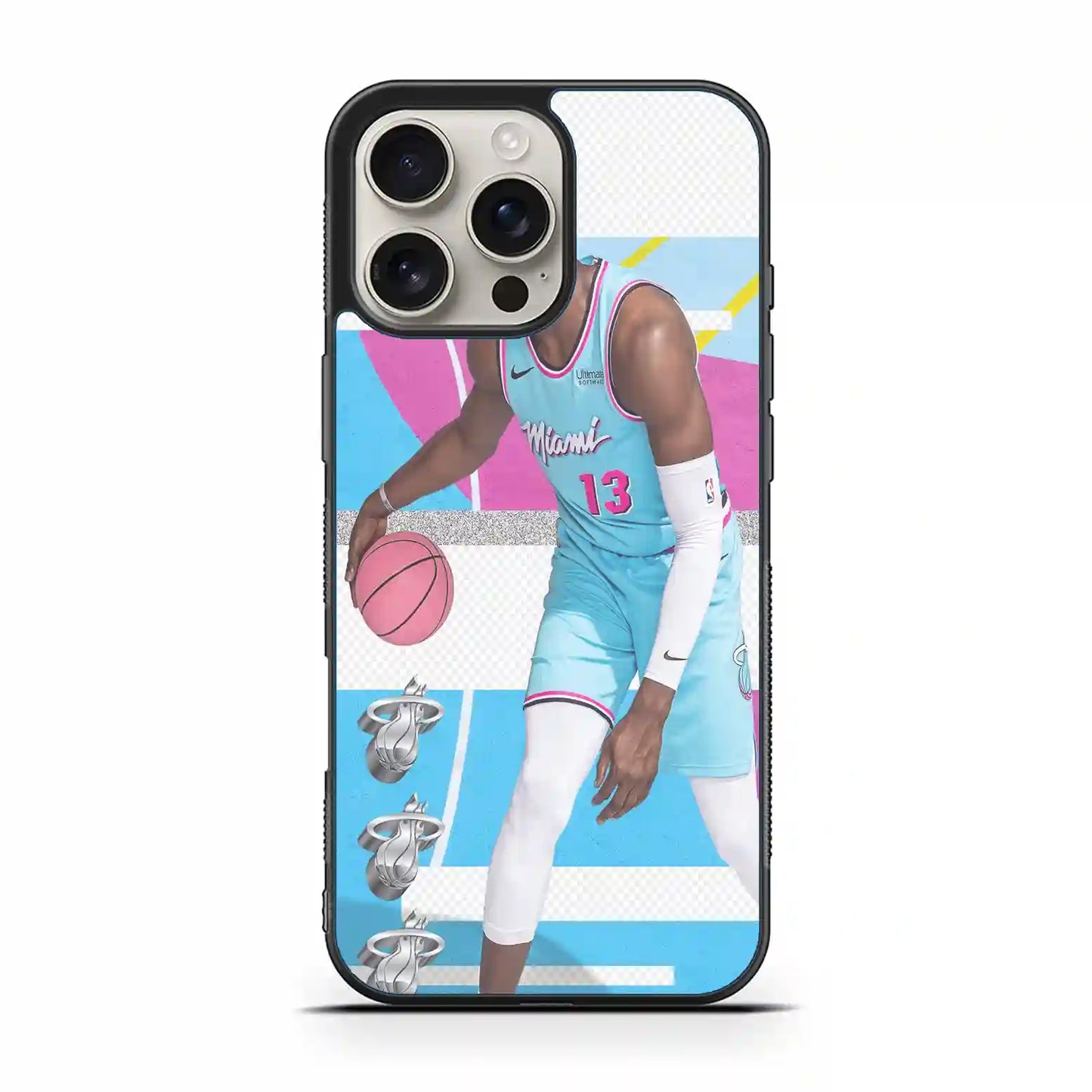 Bam Adebayo Nba iPhone 16 Pro Case