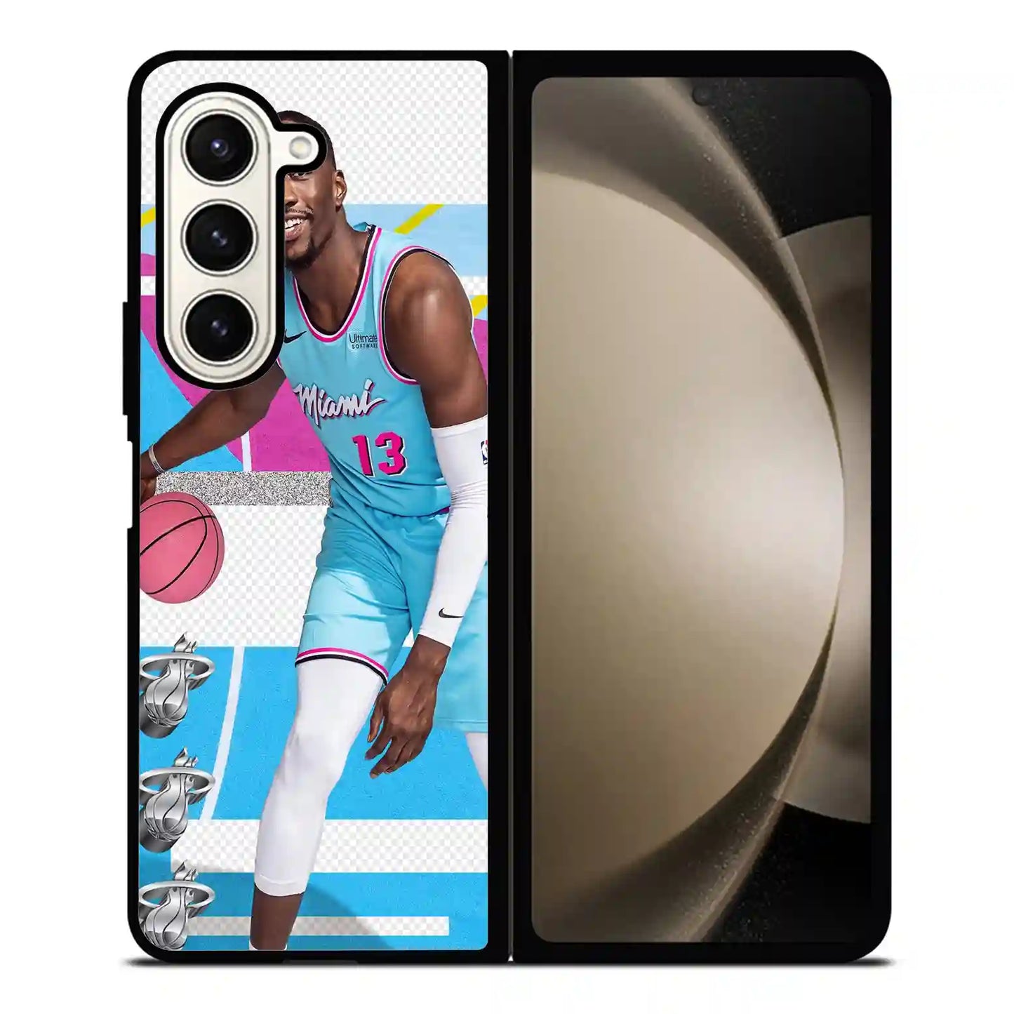 Bam Adebayo Nba Samsung Z6 Fold Case