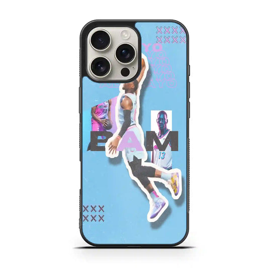 Bam Adebayo Vintage iPhone 16 Pro Case