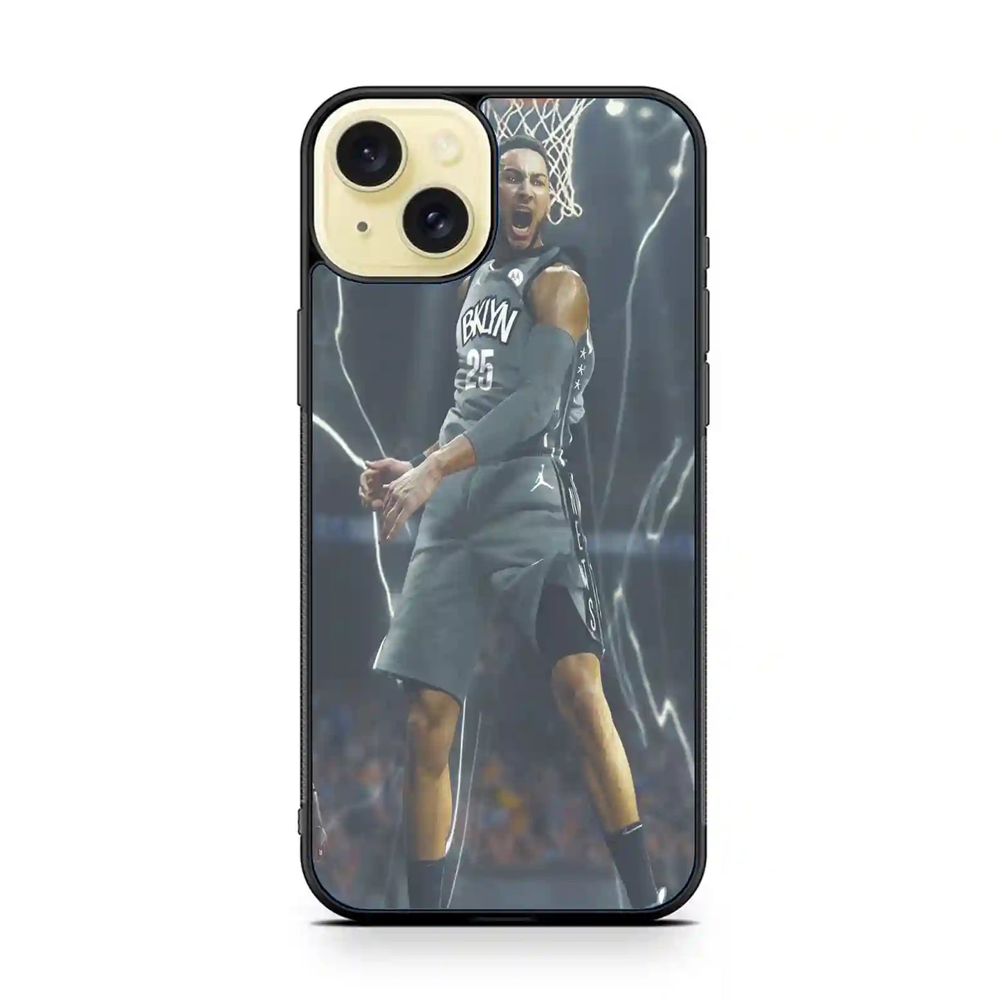 Ben Simmons Basketball iPhone 15 Plus Case