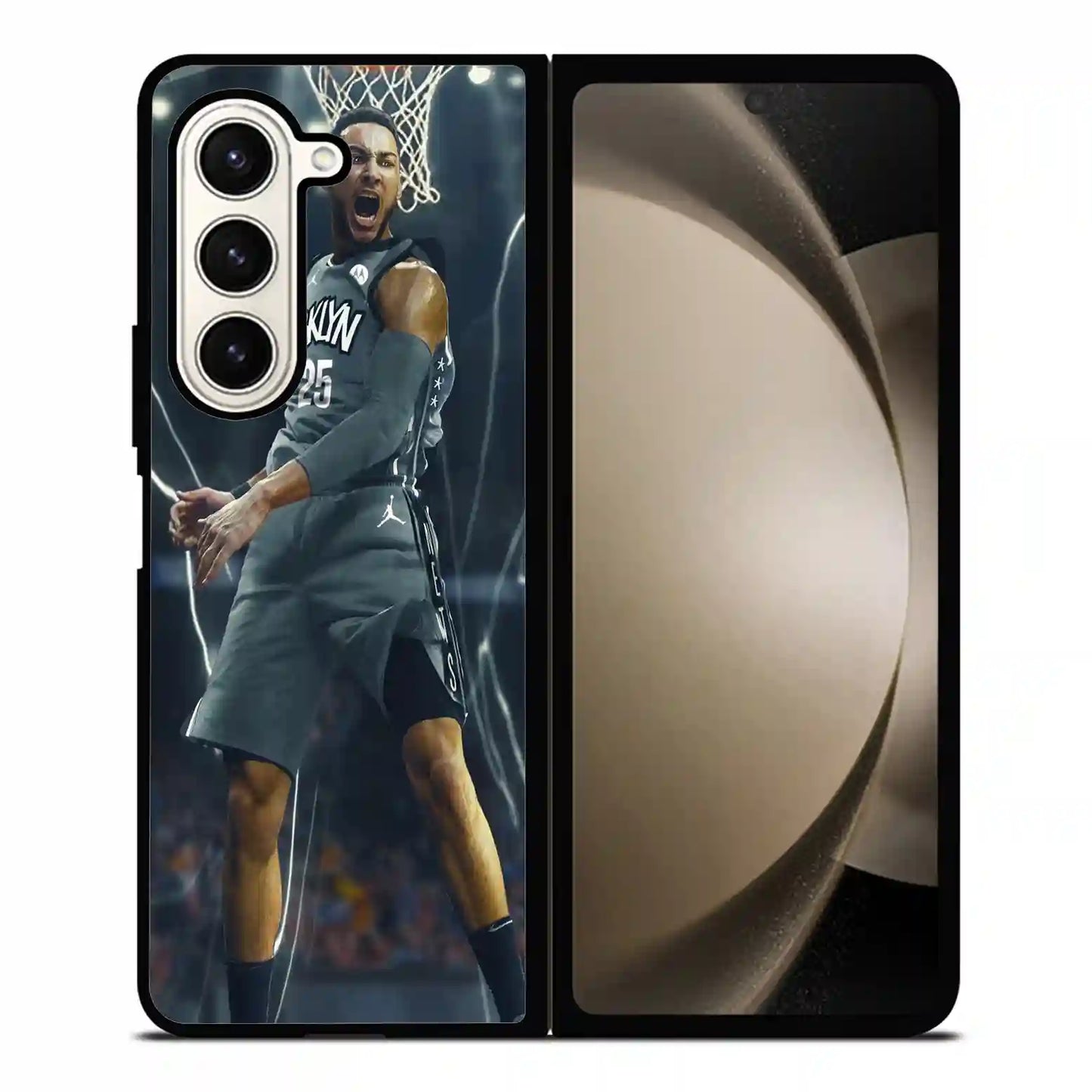 Ben Simmons Basketball Samsung Z6 Fold Case