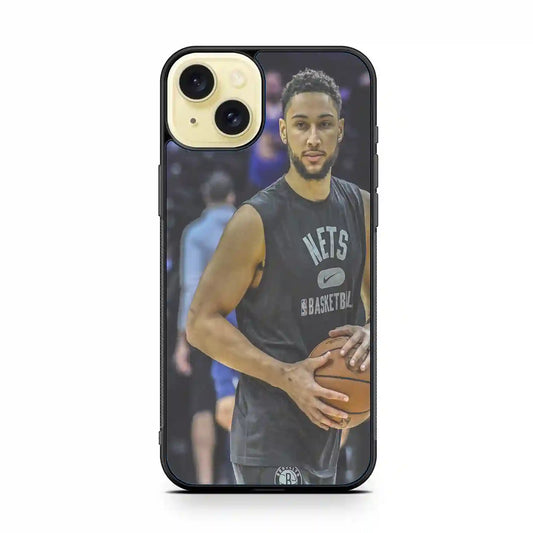 Ben Simmons Brooklyn Basketball iPhone 15 Plus Case