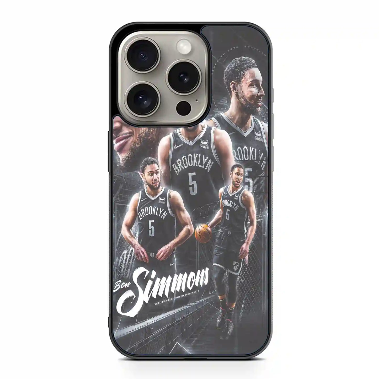 Ben Simmons Nets iPhone 15 Pro Max Case