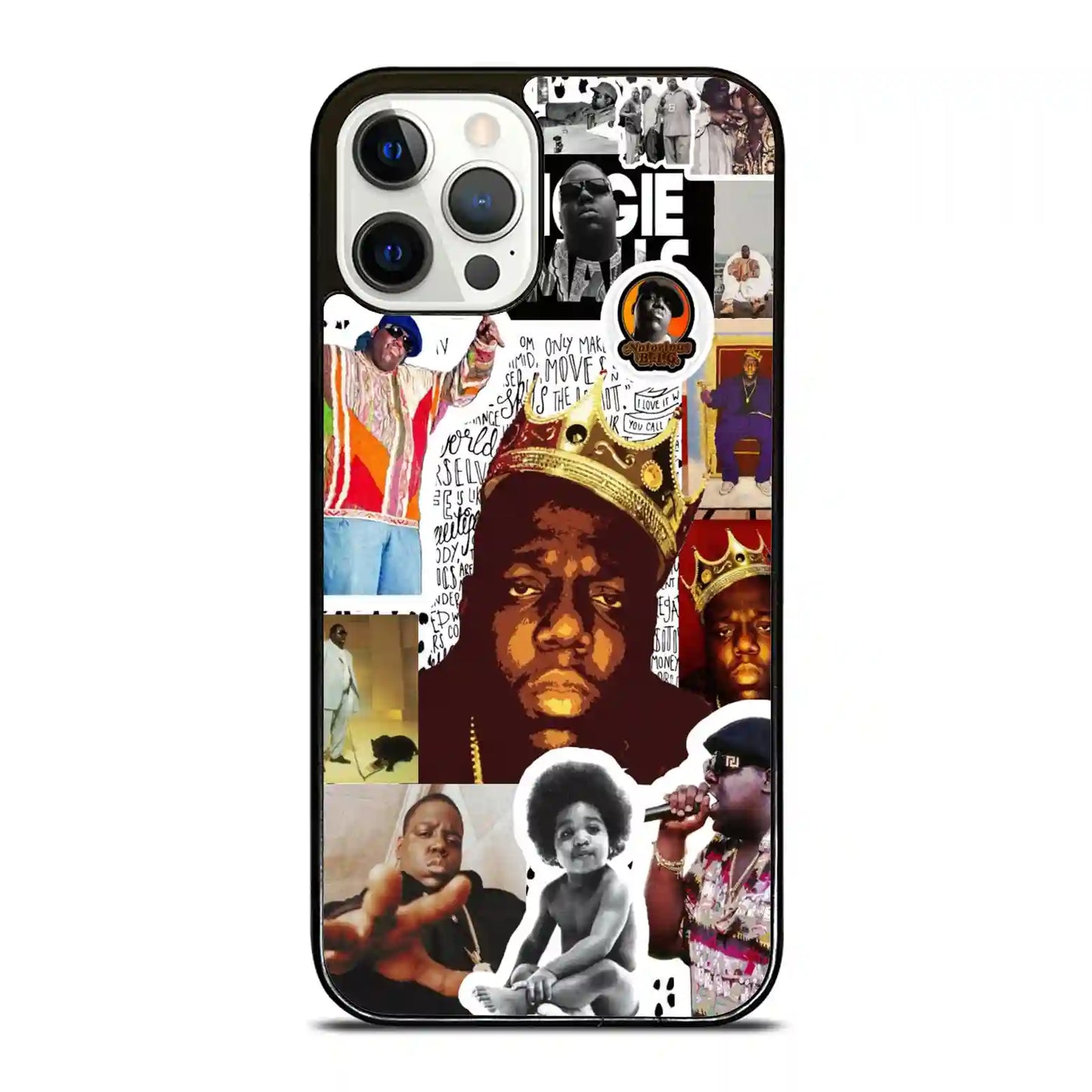 Biggie Smalls Colorful iPhone 12 Pro Case