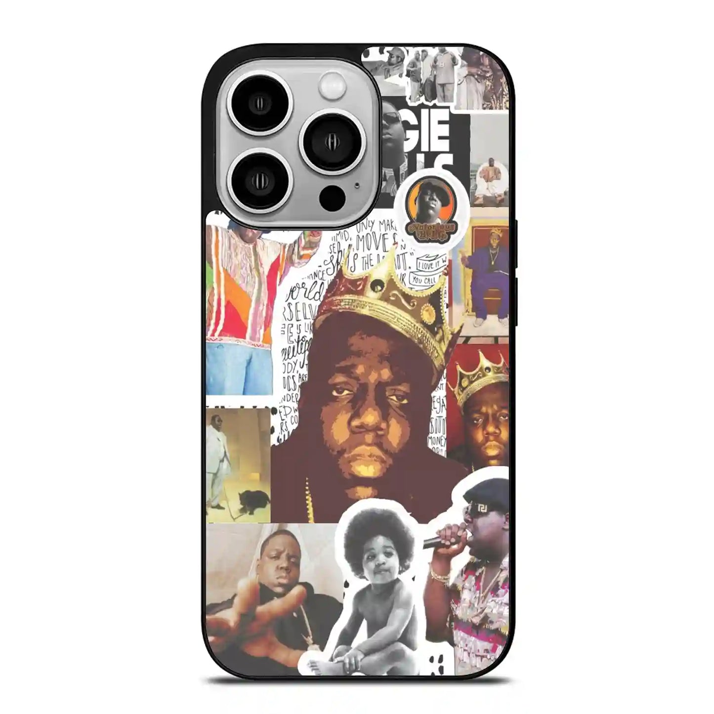 Biggie Smalls Colorful iPhone 14 Pro Case