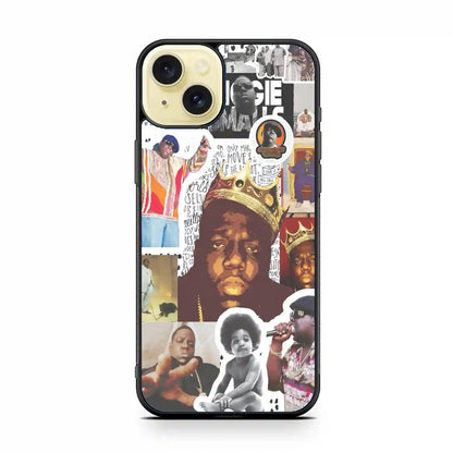 Biggie Smalls Colorful iPhone 15 Plus Case