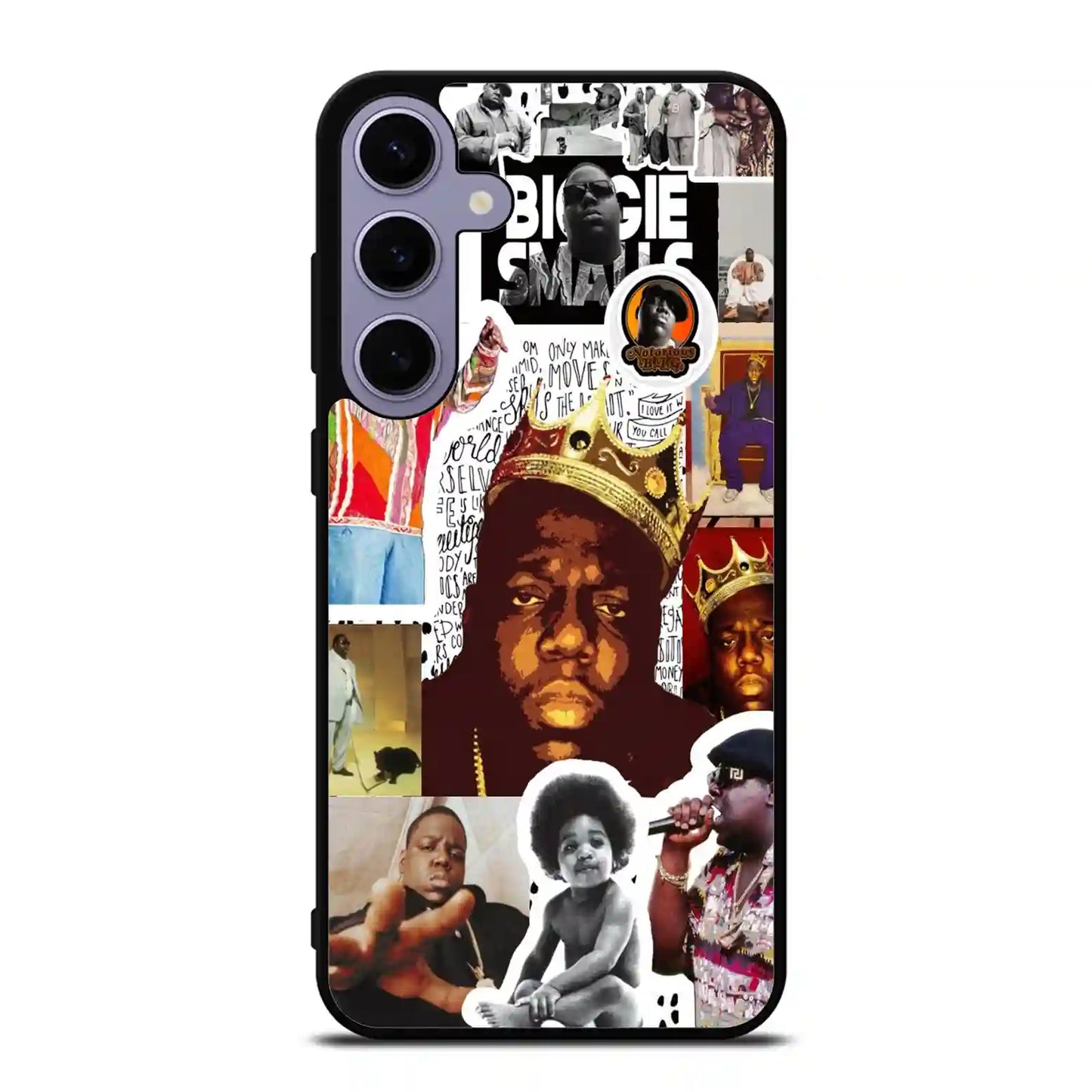 Biggie Smalls Colorful Samsung Galaxy S24 Plus Case