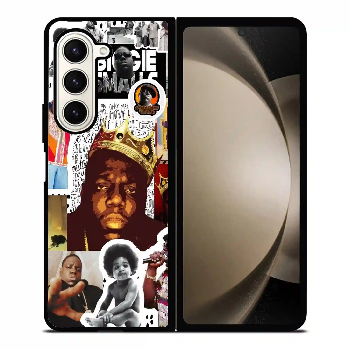 Biggie Smalls Colorful Samsung Z5 Fold Case