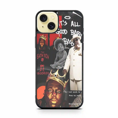 Biggie Smalls Cool iPhone 15 Plus Case