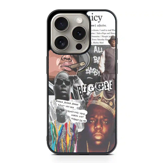 Biggie Smalls Custom iPhone 15 Pro Max Case