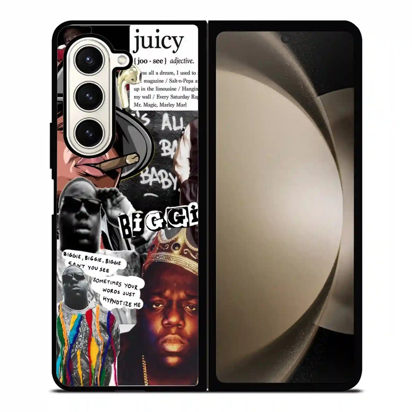 Biggie Smalls Custom Samsung Z6 Fold Case