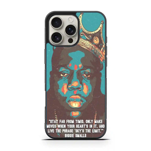 Biggie Smalls Retro iPhone 16 Pro Case