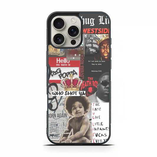 Biggie Smalls Retro Vintage iPhone 16 Pro Case